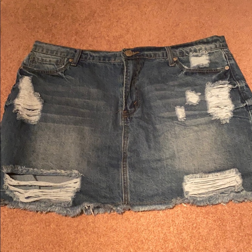 NWT Denim Skirt
